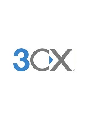 3CX maintenance licenza standard perpetua 12 SC, centralino PBX installabile in cloud o on premise, web meeting incluso.